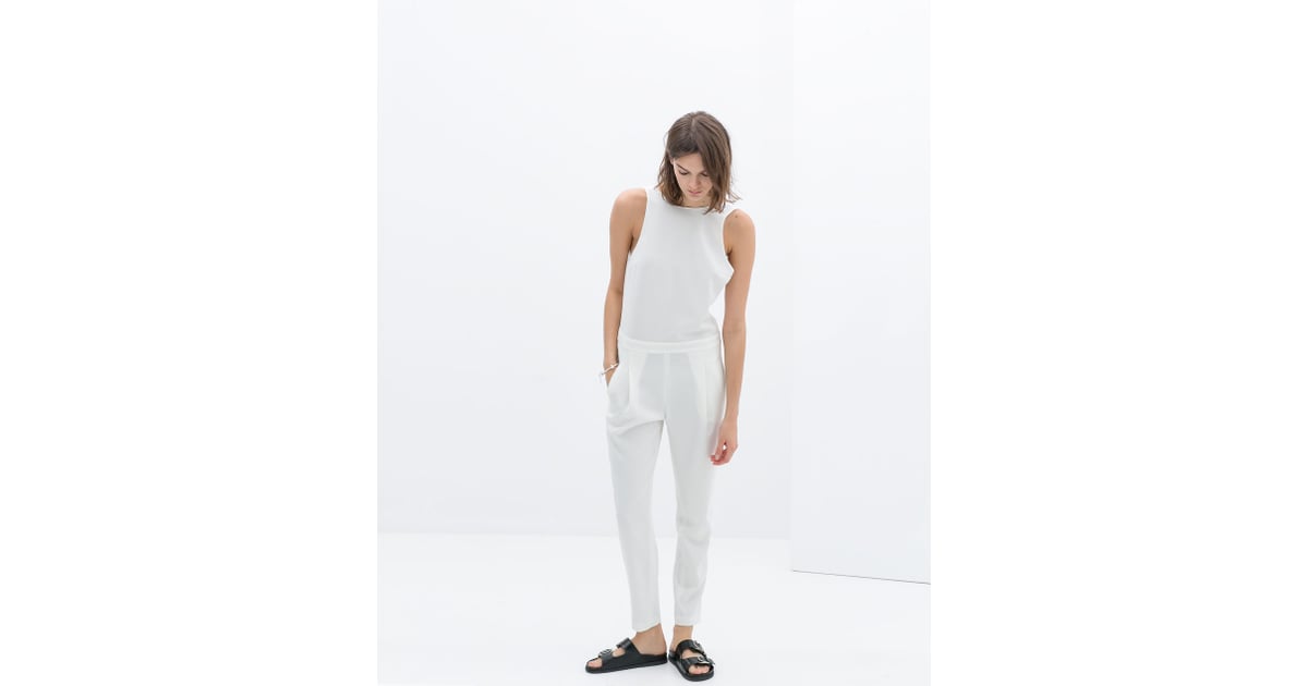 zara long jumpsuit