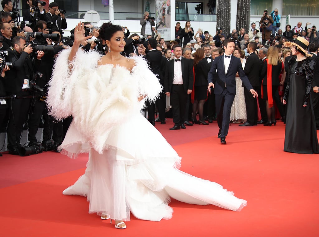 Aishwarya Rai Bachchan's White Dress at Cannes 2019