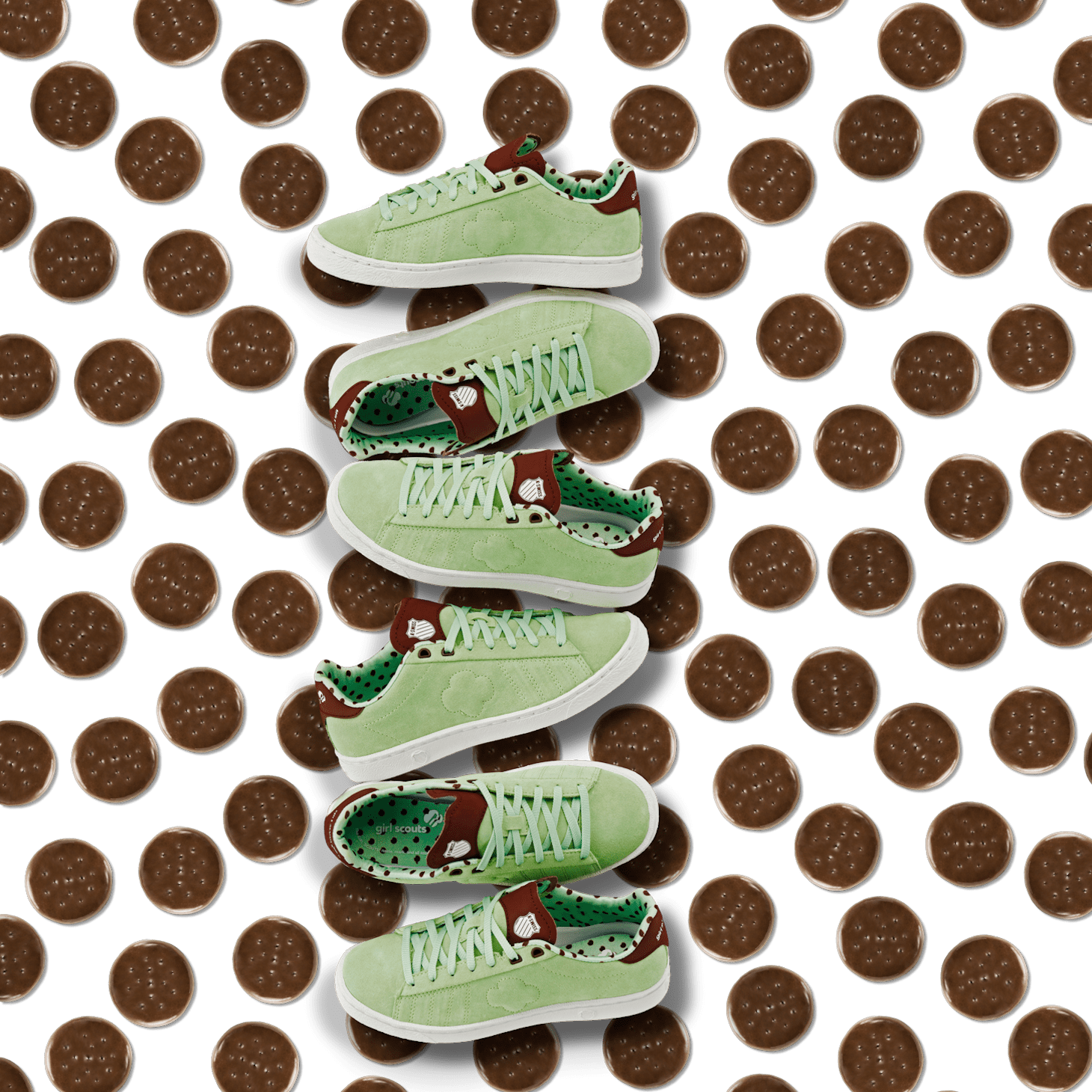 Girl scout k swiss shoes clearance
