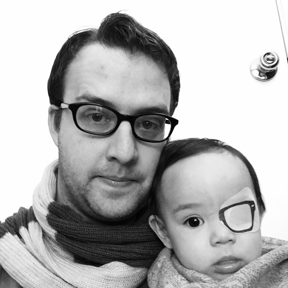 Dad Creates Eyepatch Art For Baby
