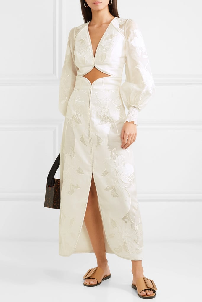 Zimmermann Embroidered Linen and Silk-Blend Canvas Set