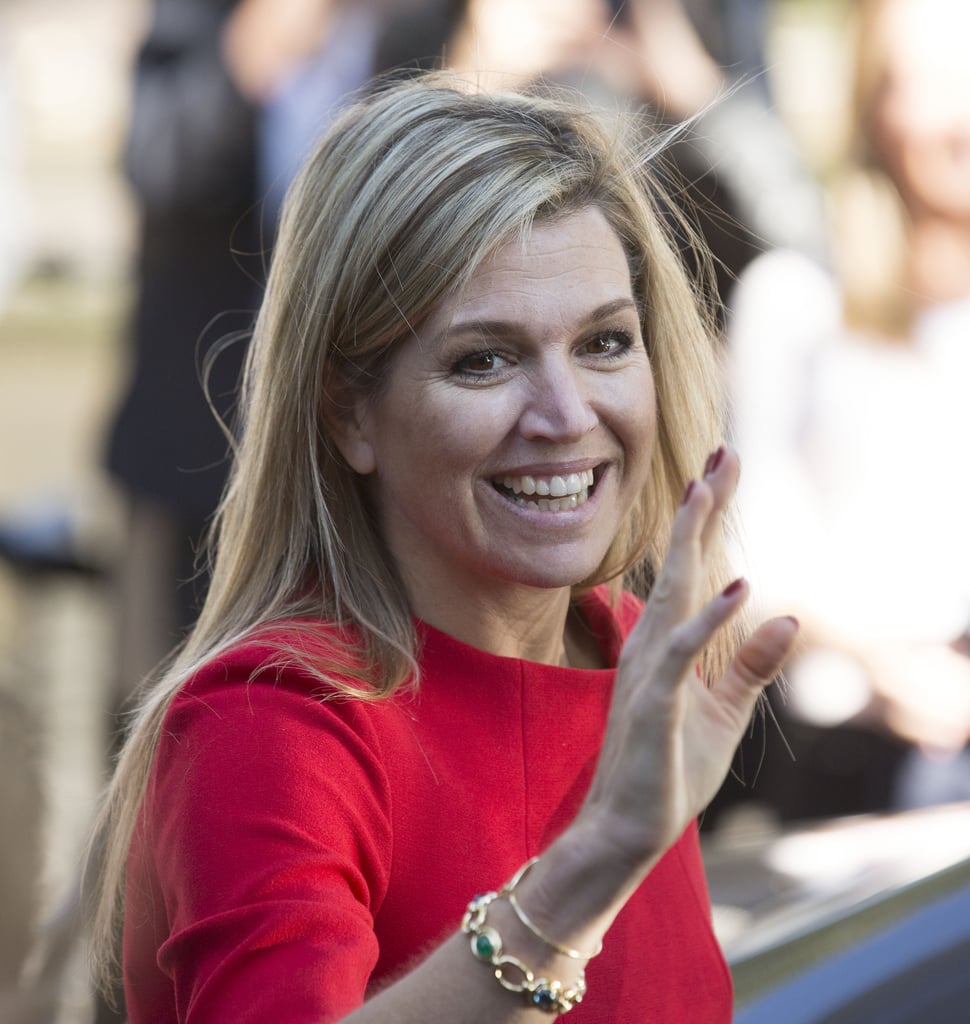 Queen Maxima of the Netherlands' Happy Faces