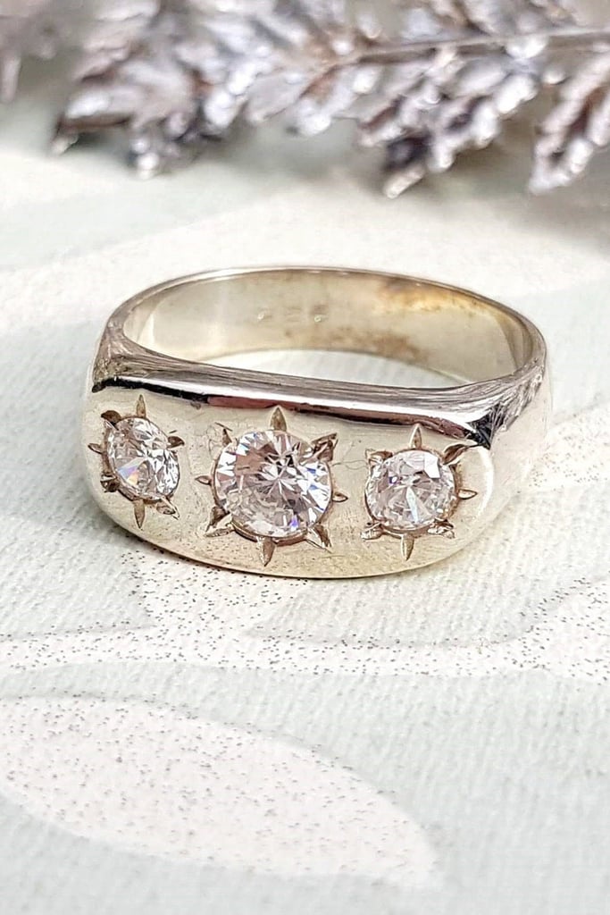 Etsy Vintage Sterling Silver Ring