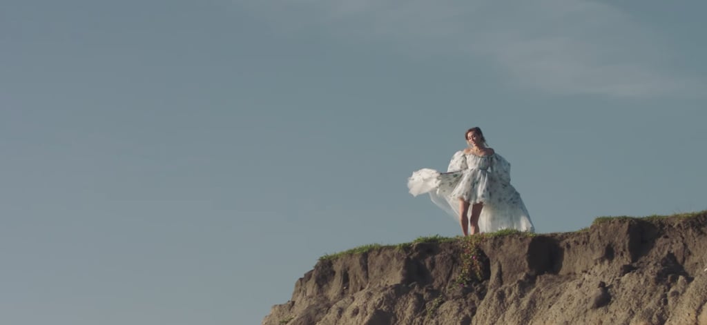The Flouncy Gown She Wears at the End of the Video Could Easily Pass For a Wedding Dress