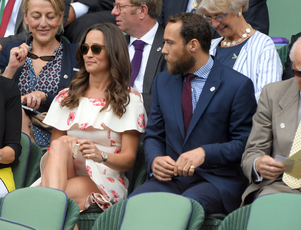 Pippa Middleton's Floral Dress at Wimbledon 2016
