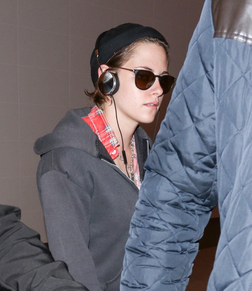 Kristen Stewart at LAX Airport April 2015