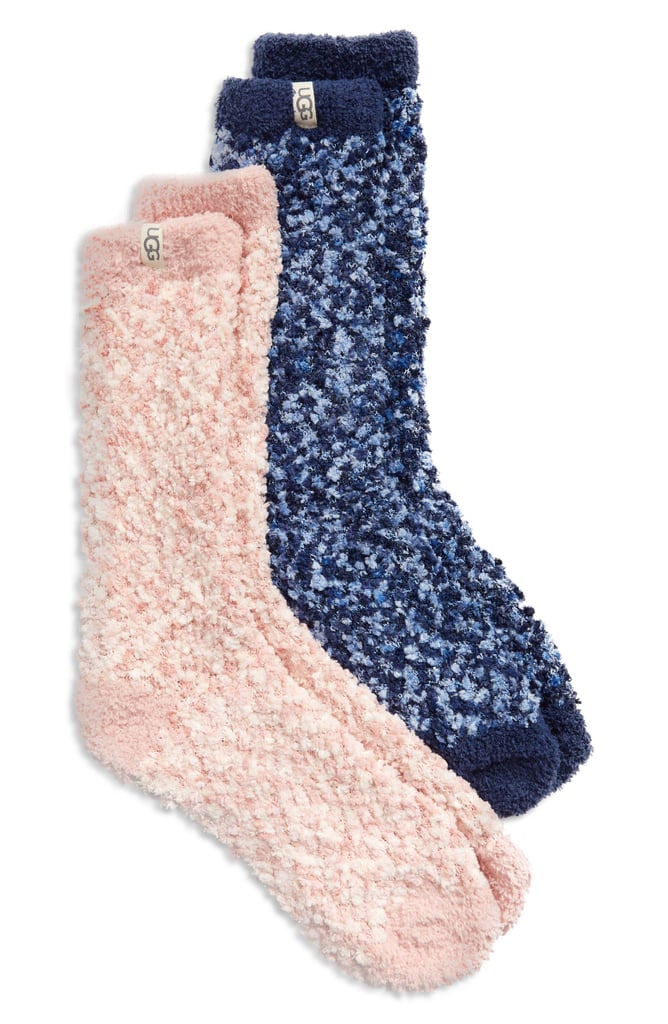 For the Ones With Cold Feet: Ugg Assorted 2-Pack Cosy Chenille Crew Socks