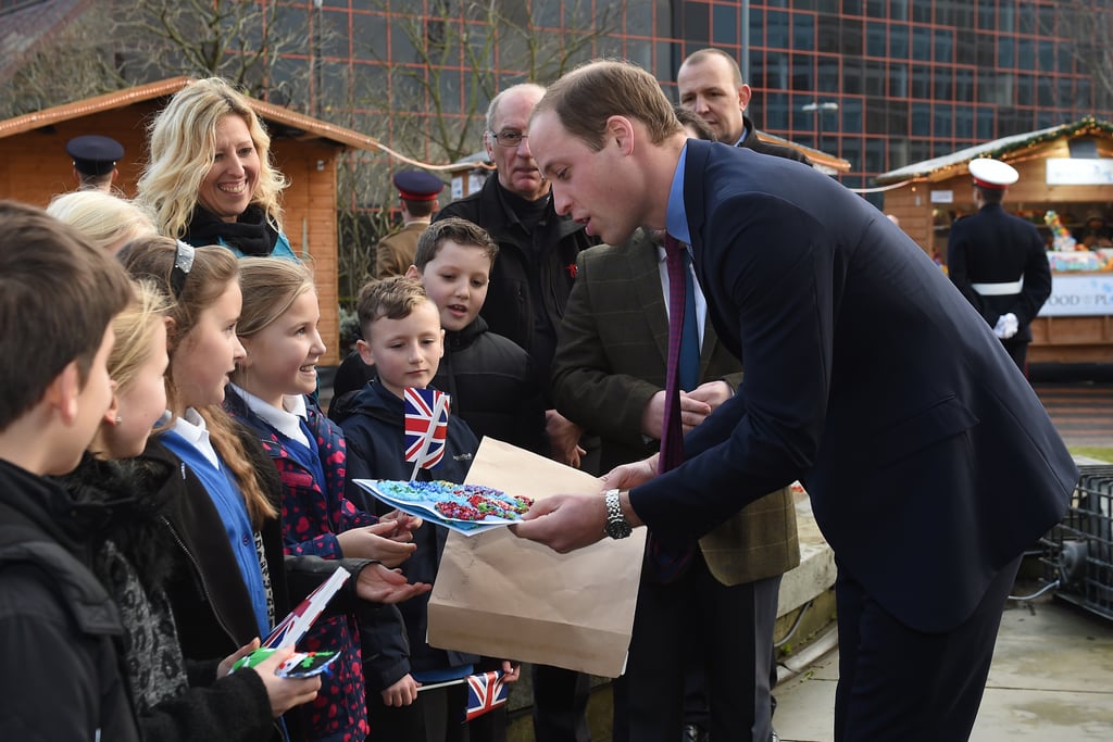 Prince William Playing Soccer December 2015