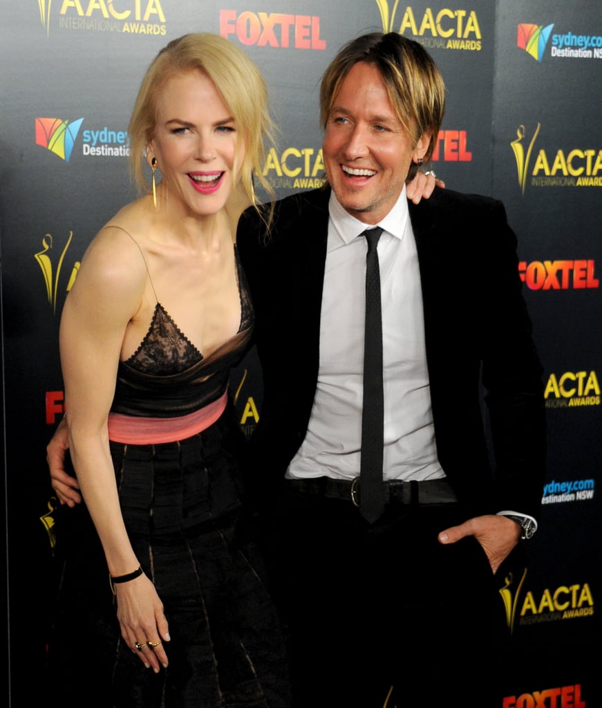 In January 2017, Nicole and Keith were all smiles when they attended the AACTA International Awards in LA.