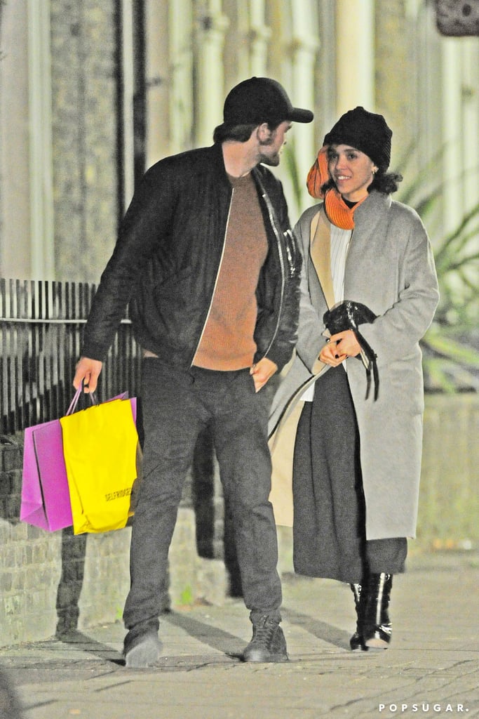 Robert Pattinson and FKA Twigs Walking in London