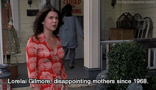 You’re never going to please all of the other moms at the same time.