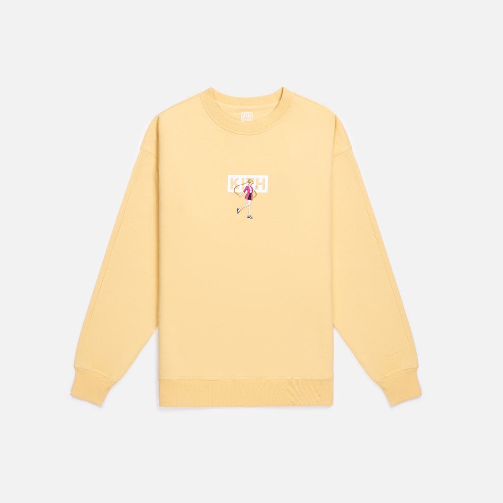Kith Women x Sailor Moon Cris Crewneck — Yellow