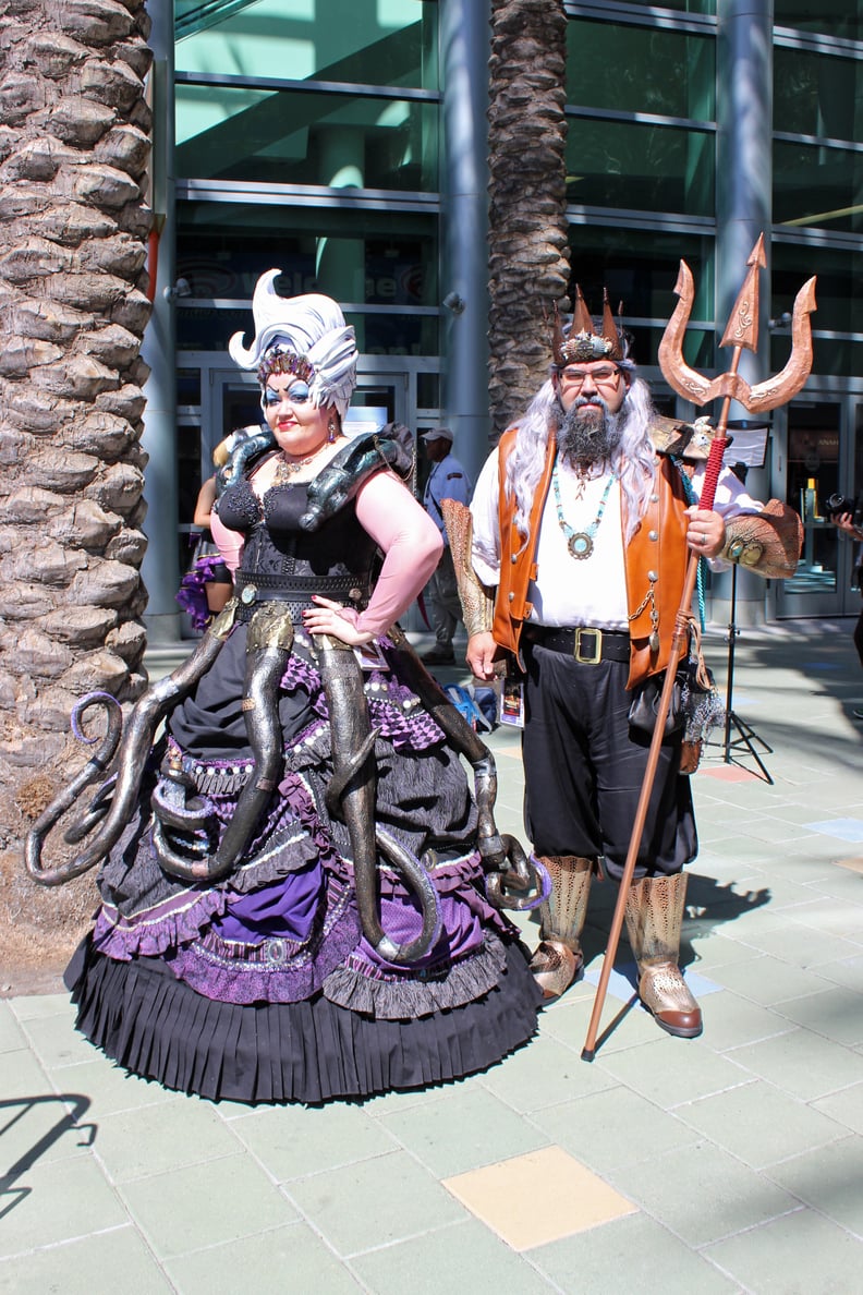 Steampunk Ursula and Triton — The Little Mermaid