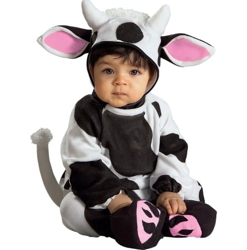 Baby girl sales cow costume