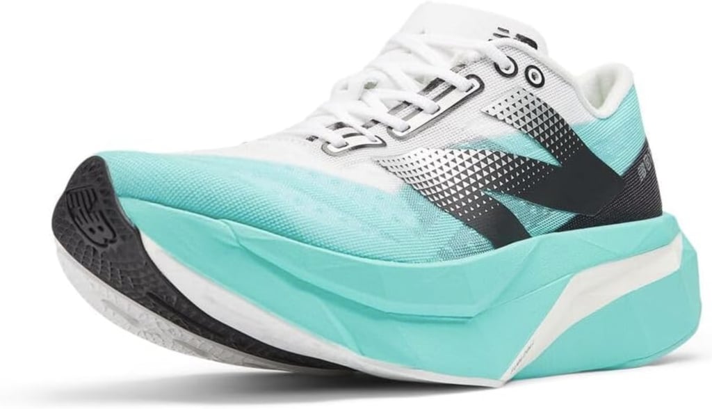 New Balance FuelCell SuperComp Elite v4, Cyber Jade ($232, originally $250)
Looking for a lightweight shoe that adds a spring to each step you take? Meet the New Balance FuelCell SuperComp Elite v4. The breathable shoe is built for racing and marathons, delivering a propulsive feel that helps drive you forward to shave those crucial seconds off your time. They're undeniably stylish too — but these sneakers are really for running, not for lifestyle wear.
Editor Quote: "The New Balance SuperComp Elite sneaker is award-winning. It is hands down the lightest running shoe that provides you with enough spring in your step to propel you forward. I would recommend it for runners who have been running in a standard Brooks or Hoka sneaker for a long time and have hit a wall in their training. If you're looking for a shoe to boost your energy while running, this is the style." — Sarah Wasilak, shopping director