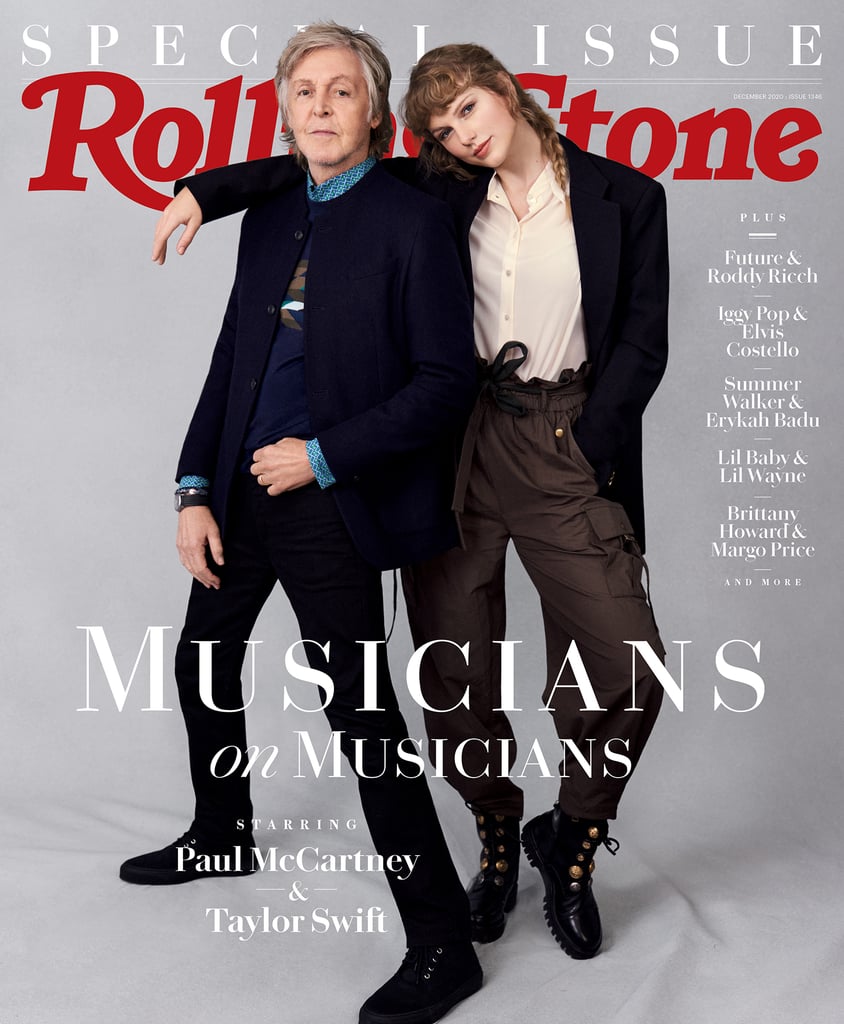 Taylor Swift Poses With Paul McCartney in Stella McCartney | POPSUGAR