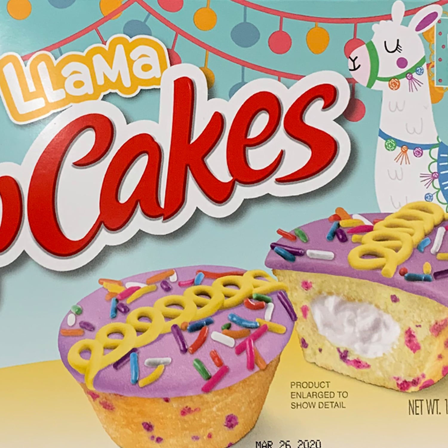 Hostess S New Llama Cupcakes Are Topped With Lavender Icing