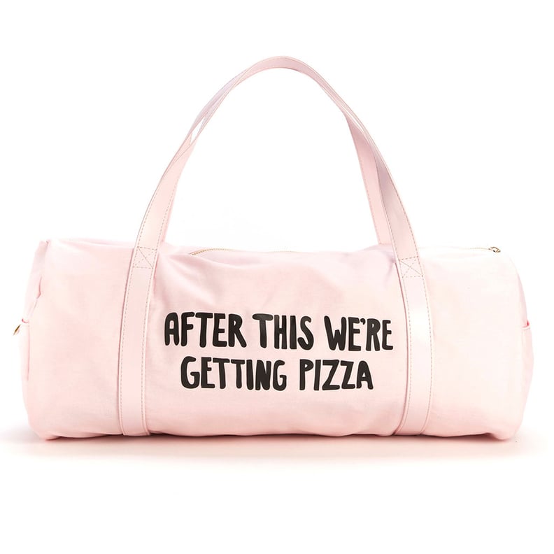This gym bag is perfect if you're like me & don't like to carry a