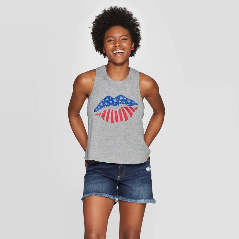 Women's American Lips Tank Top