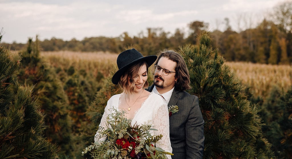 Inspiration For a Rustic Christmas Tree Farm Wedding Inspiration For a Rustic Christmas Tree Farm Wedding