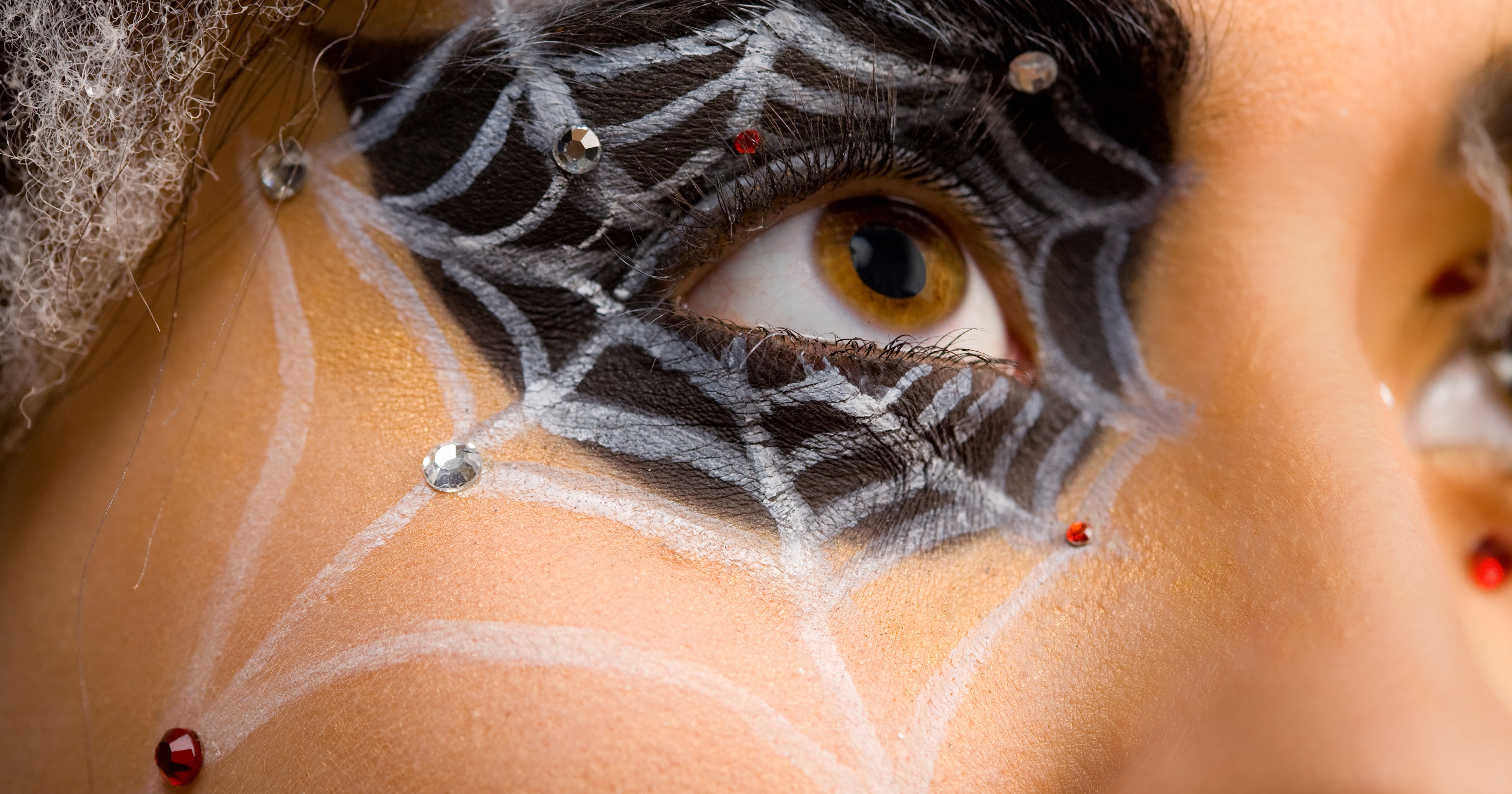 Spider Themed Eye Mask