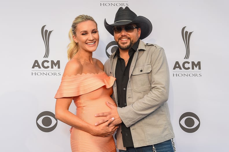 NASHVILLE, TN - AUGUST 23:  Brittany Kerr (L) and Jason Aldean attend the 11th Annual ACM Honors at the Ryman Auditorium on August 23, 2017 in Nashville, Tennessee.  (Photo by Erika Goldring/FilmMagic)