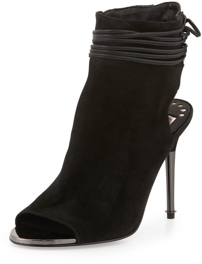 Dolce Vita Hadlie Suede Laced-Back Bootie ($99)