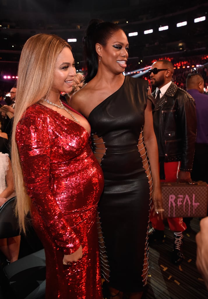 Laverne Cox and Beyonce at the 2017 Grammys Pictures | POPSUGAR Celebrity