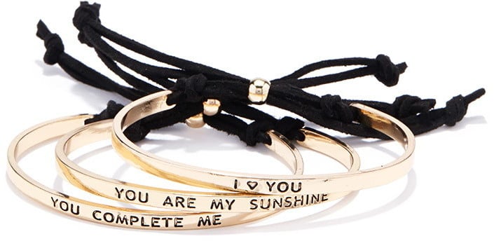 I Love You Bracelet Set