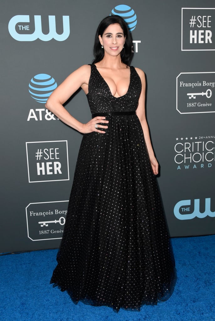 Sarah Silverman at the 2019 Critics' Choice Awards