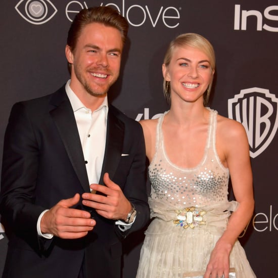 Julianne and Derek Hough at 2017 Golden Globes Afterparty
