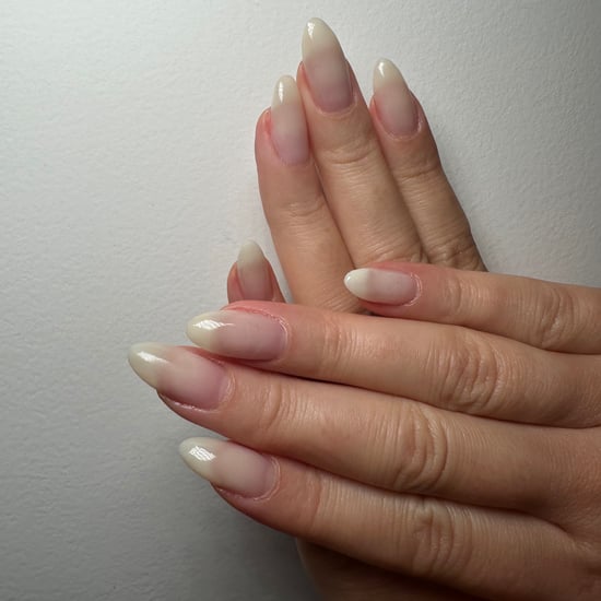 I Tried the Naked French Tip Manicure Trend: See Photos