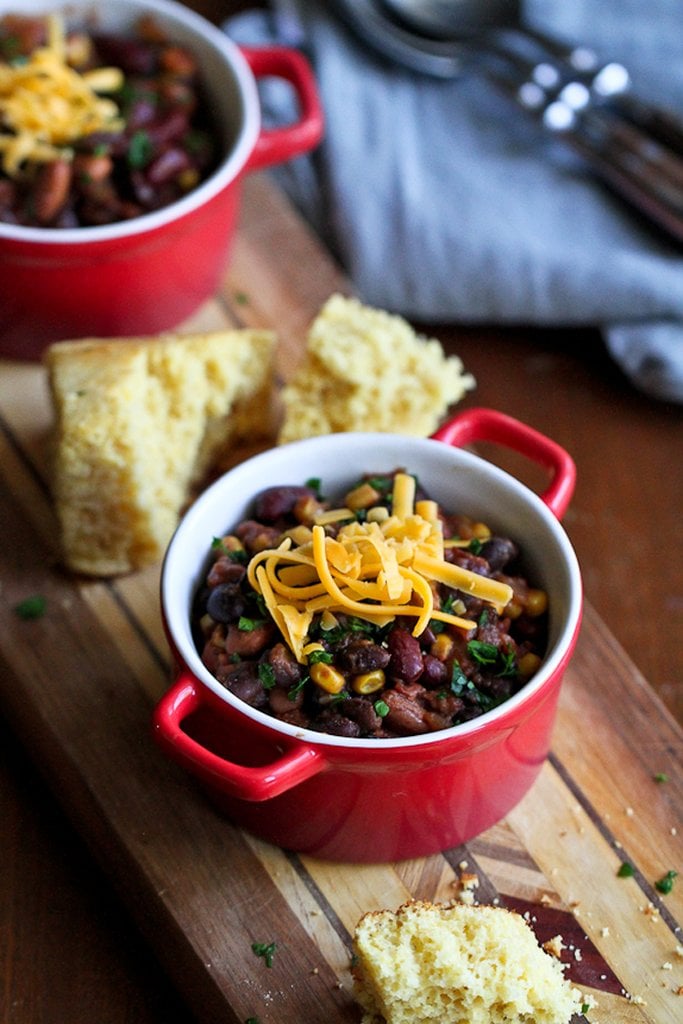 Slow-Cooker Three Bean Chili