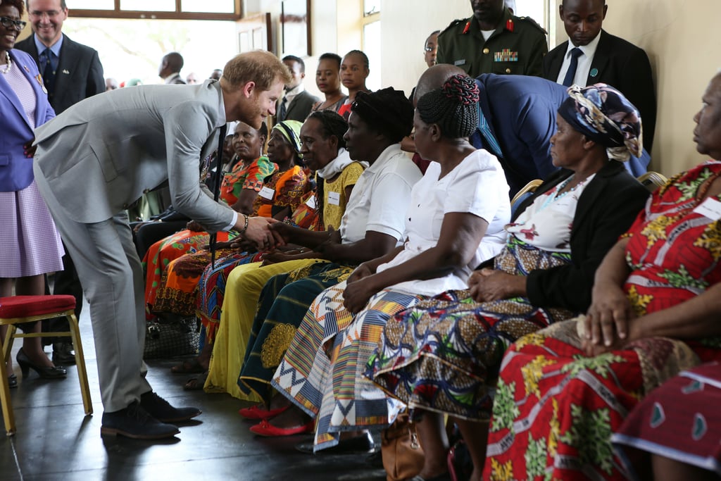 Prince Harry Visiting Zambia Pictures November 2018