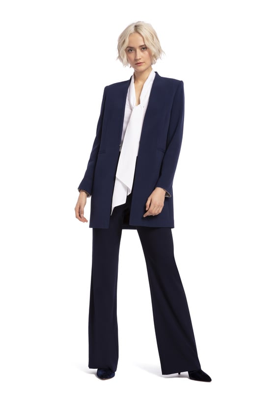 Alice + Olivia Simpson Collarless Blazer