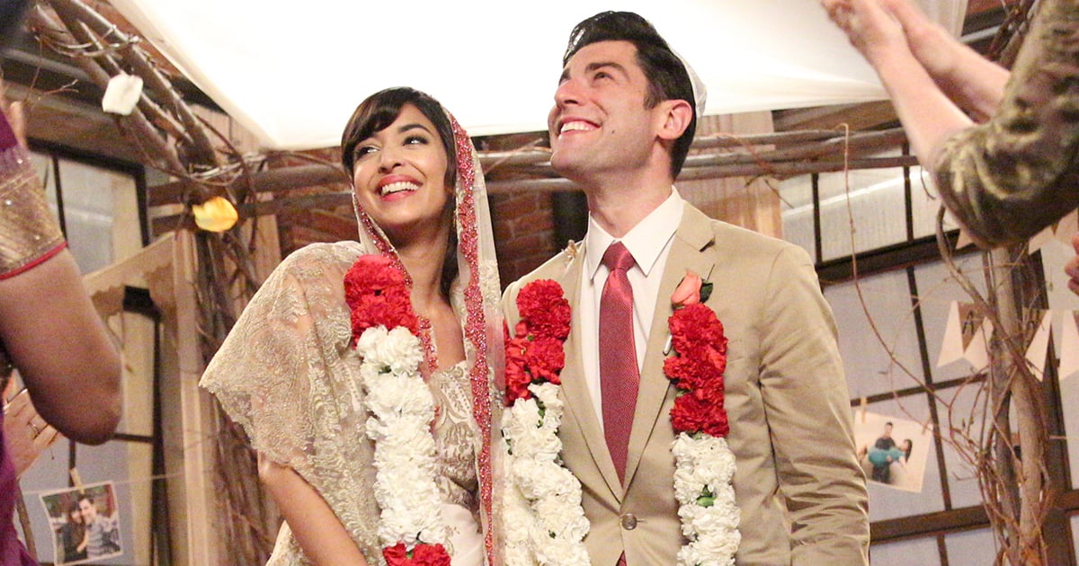 New Girl Schmidt and Cece's Wedding Pictures POPSUGAR