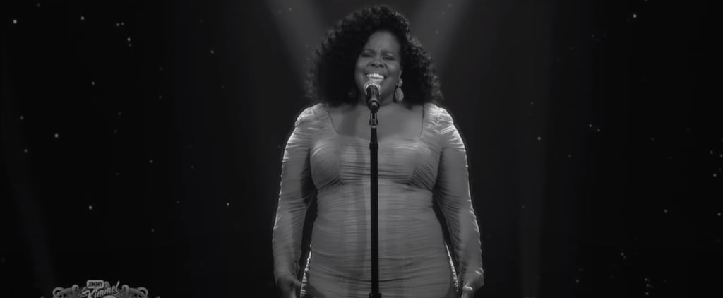 Amber Riley Paid Tribute to Glee Costar Naya Rivera in Emotional Late-Night Performance