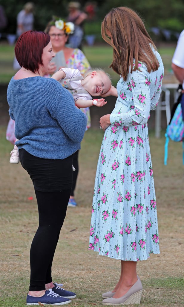 Kate Middleton Visits Back to Nature Garden at RHS Wisley