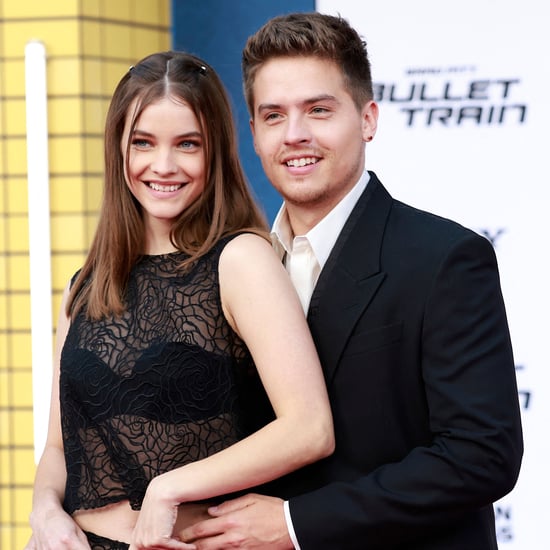 Dylan Sprouse and Barbara Palvin at Bullet Train Premiere