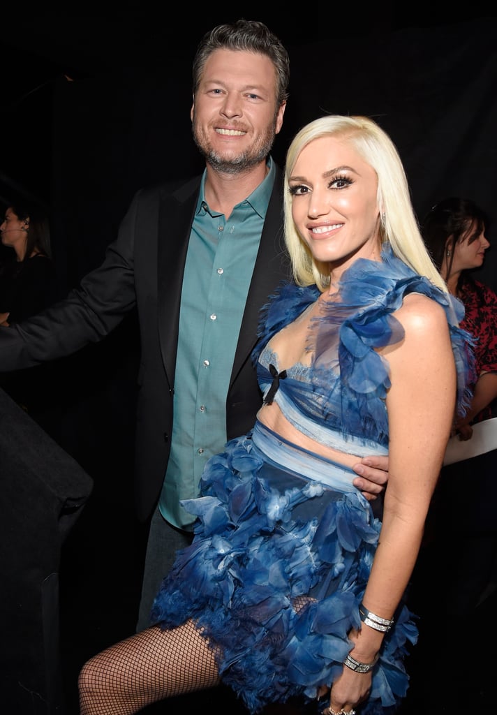 Blake Shelton & Gwen Stefani at 2017 People's Choice Awards