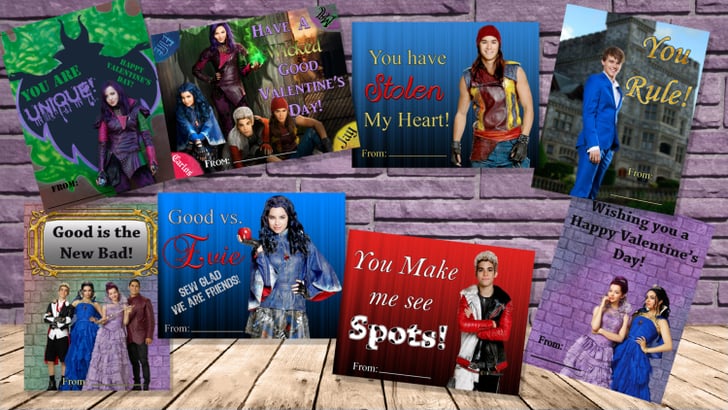 Disney Descendants Valentines | Disney Valentine's Day ...