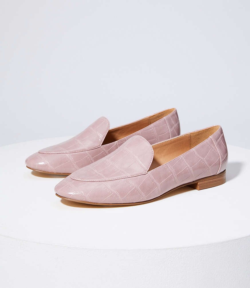 Loft Embossed Loafers