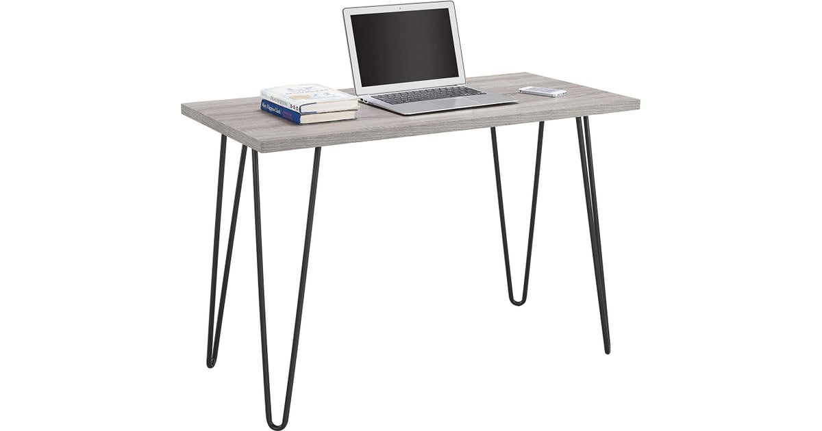 Ameriwood Home Owen Retro Desk | Stylish and Affordable Space-Saving ...