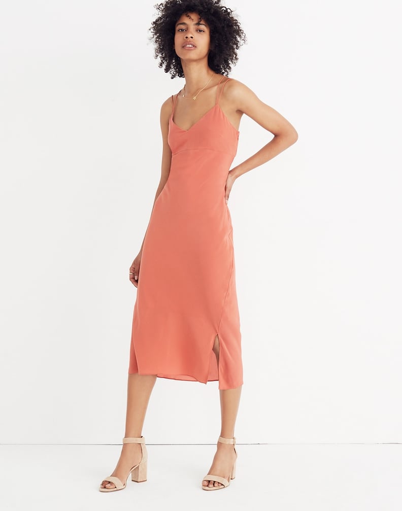 Madewell Silk Slip Dress