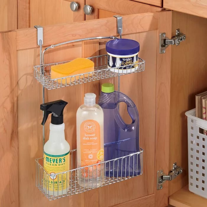 mDesign Over Cabinet Kitchen Storage Organiser