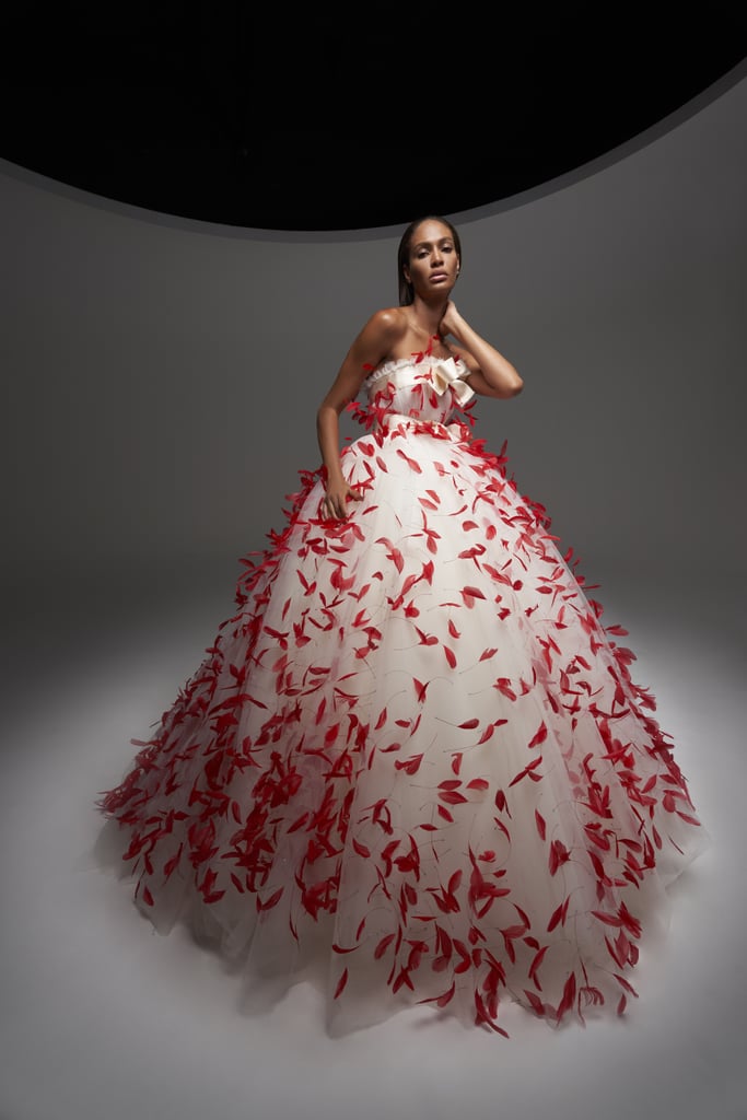 Joan Smalls Models Giambattista Valli's Couture Collection
