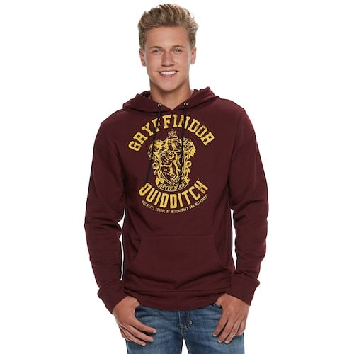 Harry Potter Gryffindor Pull-Over Hoodie