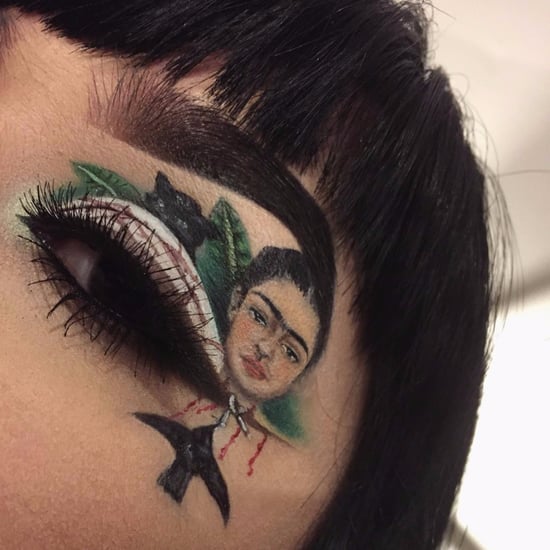 Frida Kahlo Eye Makeup Art