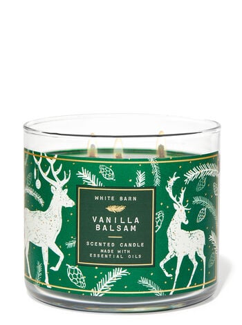 Vanilla Balsam Three-Wick Candle