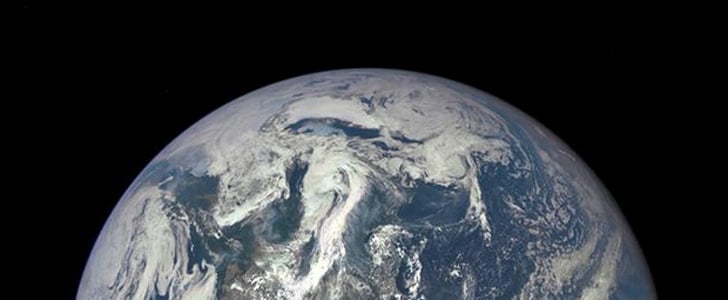 NASA Shares Sunlit Photo of Earth
